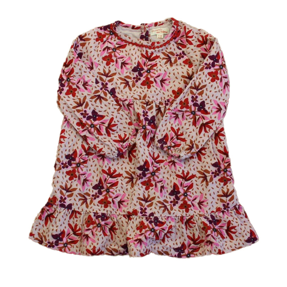 Du Pareil Girls Pink Floral Dress size: 2T - Picture 1 of 2